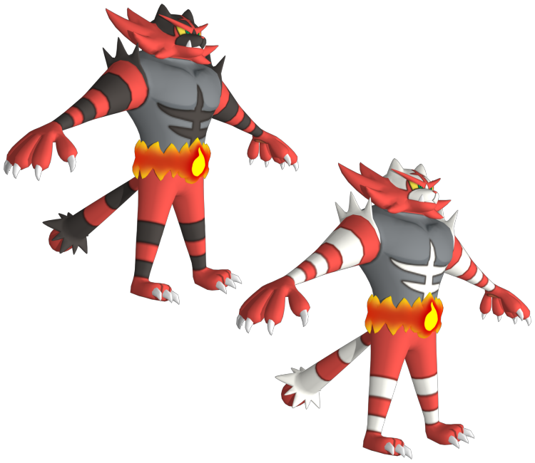 3DS - Pokémon Sun / Moon - Red - The Models Resource