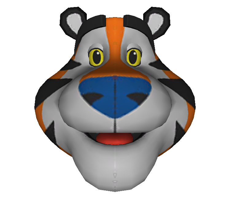 Xbox 360 Avatar Marketplace Tony The Tiger Mascot Head The Models