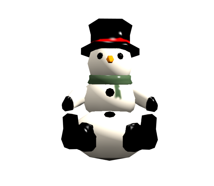 Pc Computer Roblox Frosty The Snowfriend The Models - 