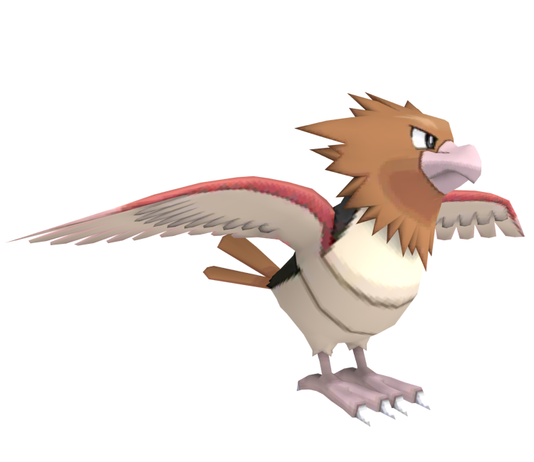 3DS - Pokémon Sun / Moon - #021 Spearow - The Models Resource