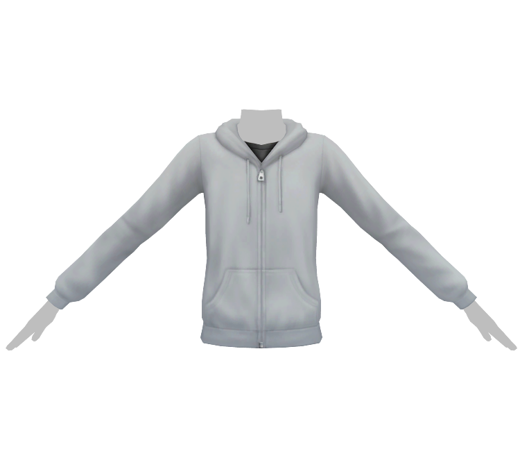 PC / Computer - The Sims 4 - Zipped Up Hoodie - The Models Resource