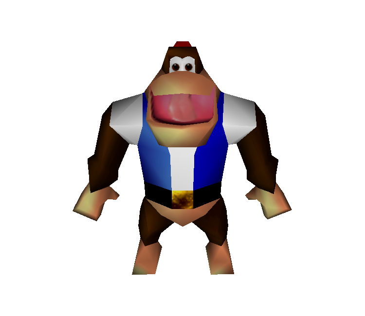 Nintendo 64 Donkey Kong 64 Chunky Kong Multiplayer The Models