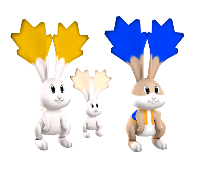 Wii - Super Mario Galaxy - Star Bunnies - The Models Resource