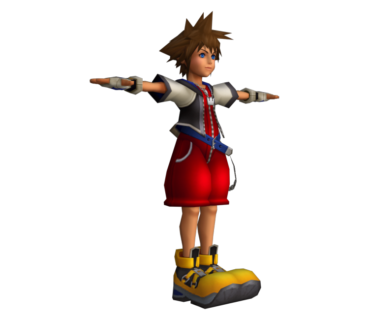 Playstation 2 Kingdom Hearts Sora The Models Resource