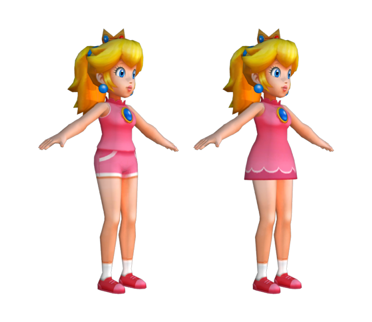 Wii Mario Sports Mix Peach The Models Resource 3799