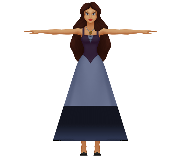 PlayStation 2 - Kingdom Hearts 2 - Vanessa - The Models Resource