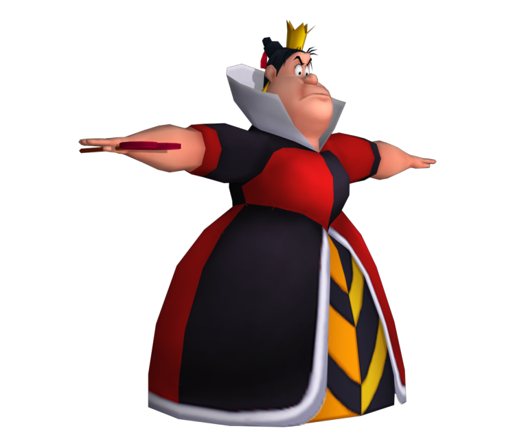 PlayStation 2 - Kingdom Hearts - Queen of Hearts - The Models Resource