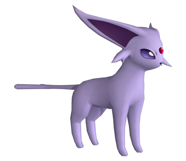 Wii - PokéPark 2: Wonders Beyond - 196 - Espeon - The Models Resource