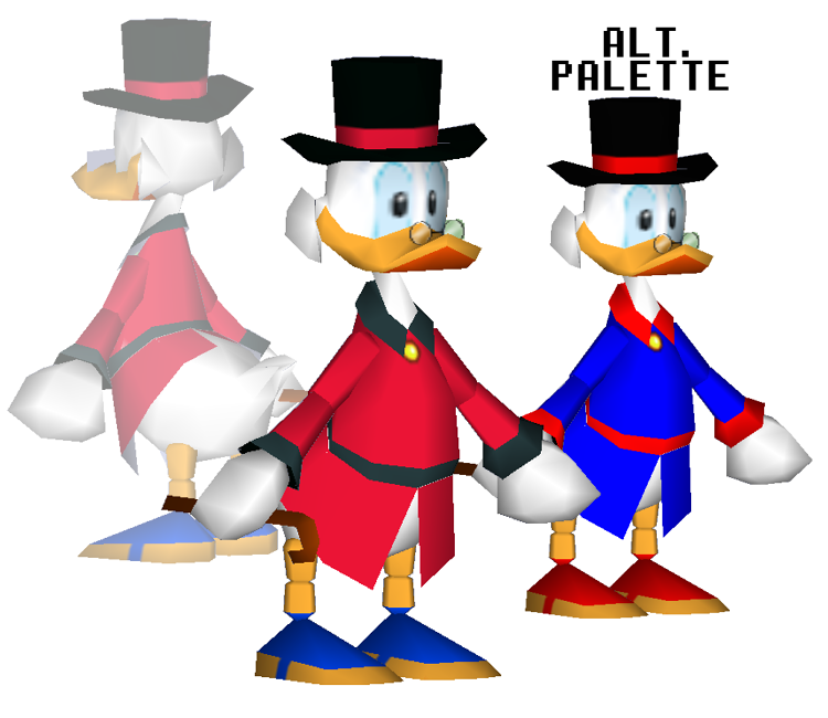 Custom / Edited - Disney Customs - Scrooge McDuck (N64) - The Models ...