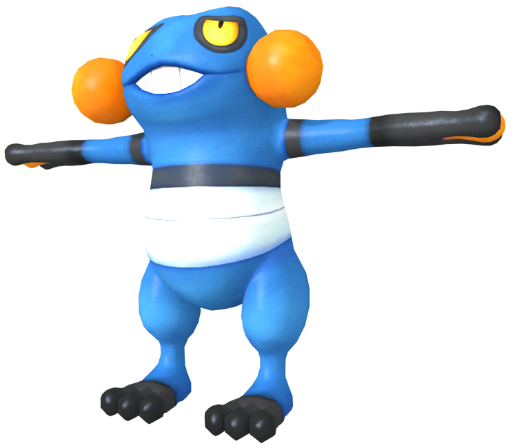 Wii U - Pokkén Tournament / Pokémon Tekken - #453 Croagunk - The Models ...