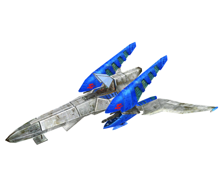 star fox arwing figure