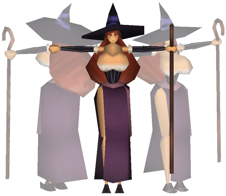 Custom Edited Dragon S Crown Customs Sorceress N64 The Models Resource