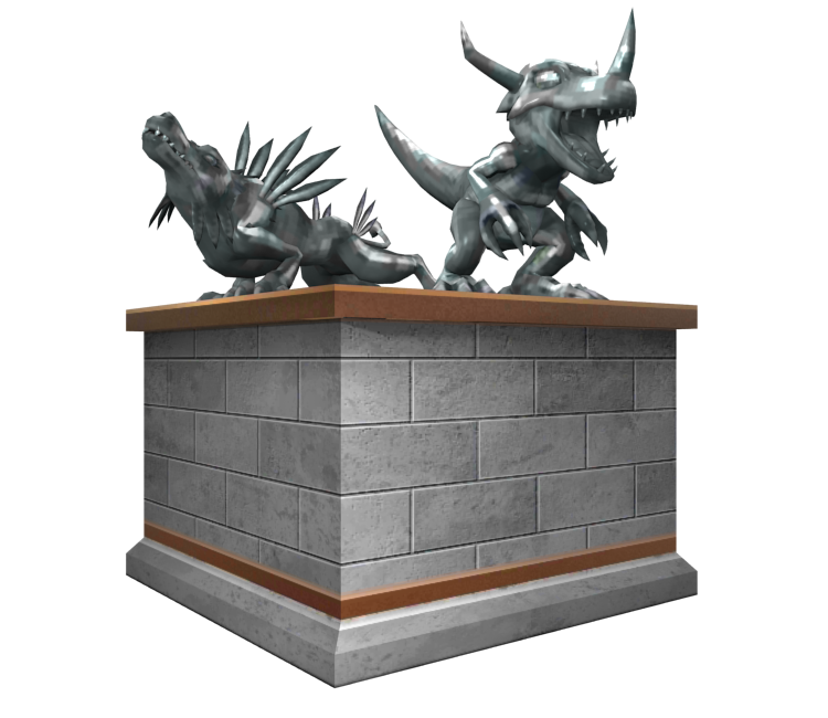 garurumon statue