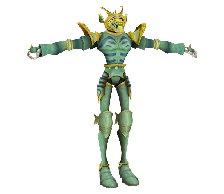 Psp Medievil Resurrection Dragon Armor The Models Resource