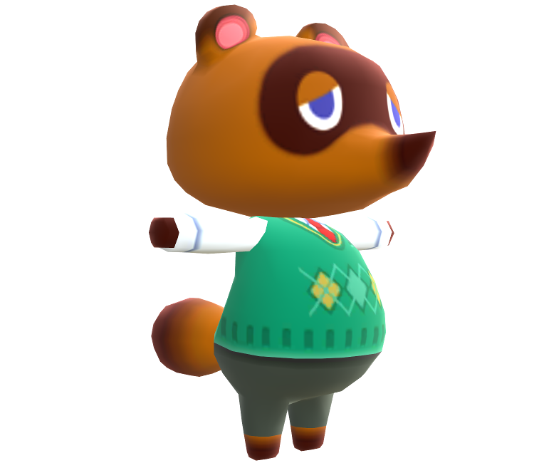 Mobile - Animal Crossing: Pocket Camp - Tom Nook - The Models Resource