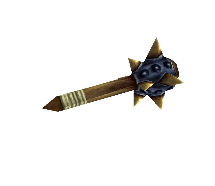 GameCube - Star Fox Adventures - SharpClaw Mace - The Models Resource