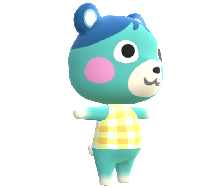 bluebear animal crossing plush