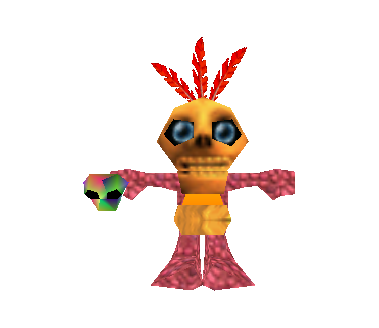 Nintendo 64 BanjoKazooie Mumbo Jumbo The Models