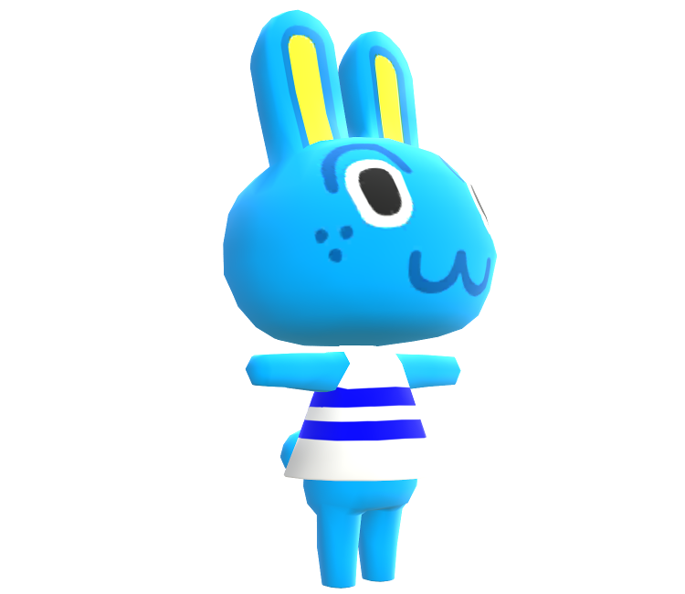 Mobile - Animal Crossing: Pocket Camp - Zipper T. Bunny - The Models  Resource