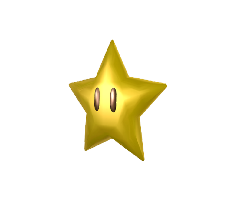 Wii - Mario Kart Wii - Star - The Models Resource