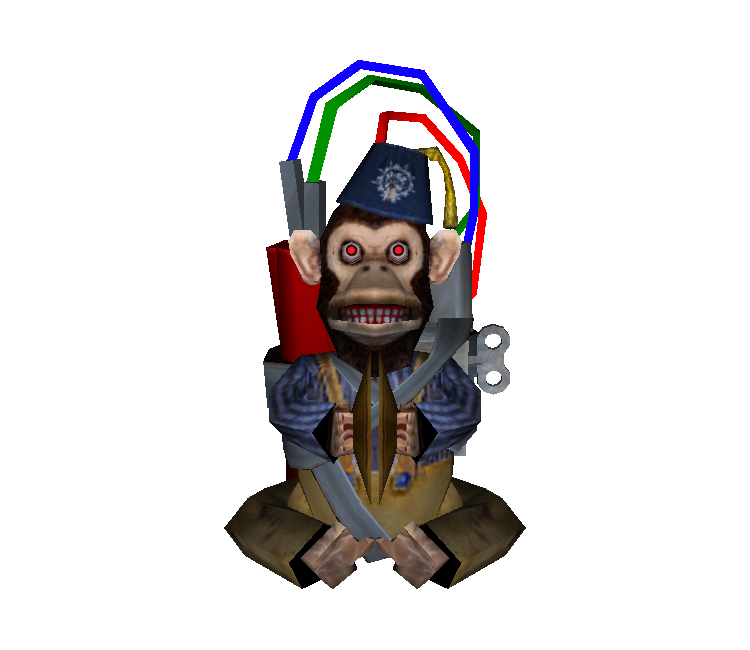 Xbox 360 - Avatar Marketplace - Monkey Bomb - The Models Resource