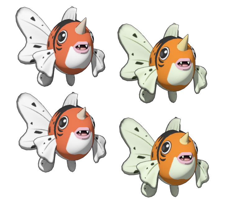 3ds Pokemon X Y 119 Seaking The Models Resource