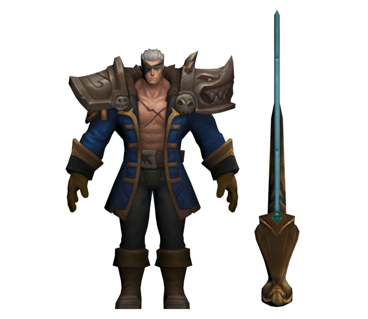 PC / Computer - League Of Legends - Garen (Rogue Admiral) - The Models ...