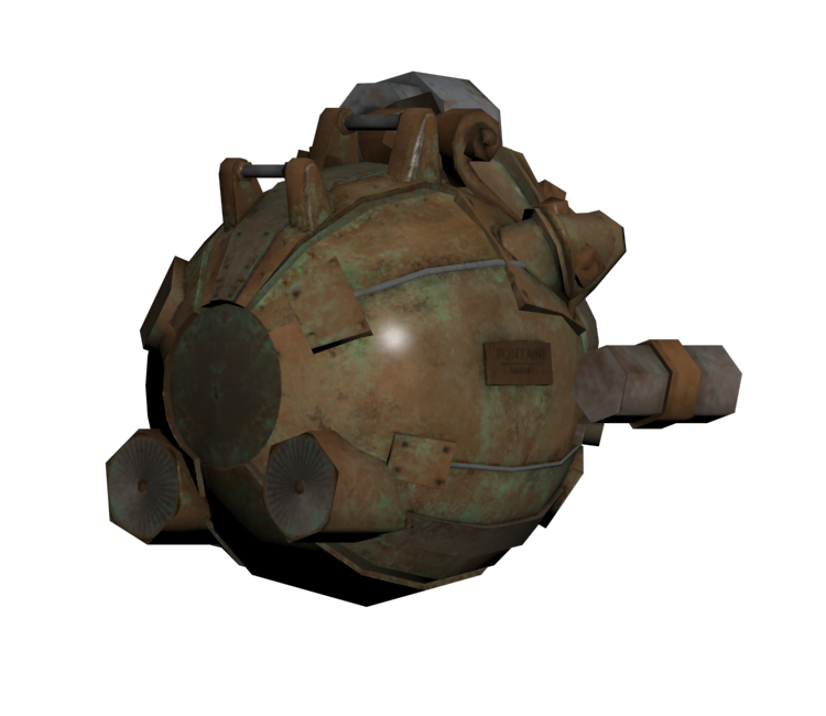 PC / Computer - Bioshock 2 - Toy: Tin Batiskaf - The Models Resource