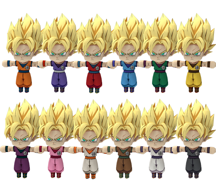 PC / Computer - DRAGON BALL FighterZ - Goku (Super Saiyan) - The Models ...