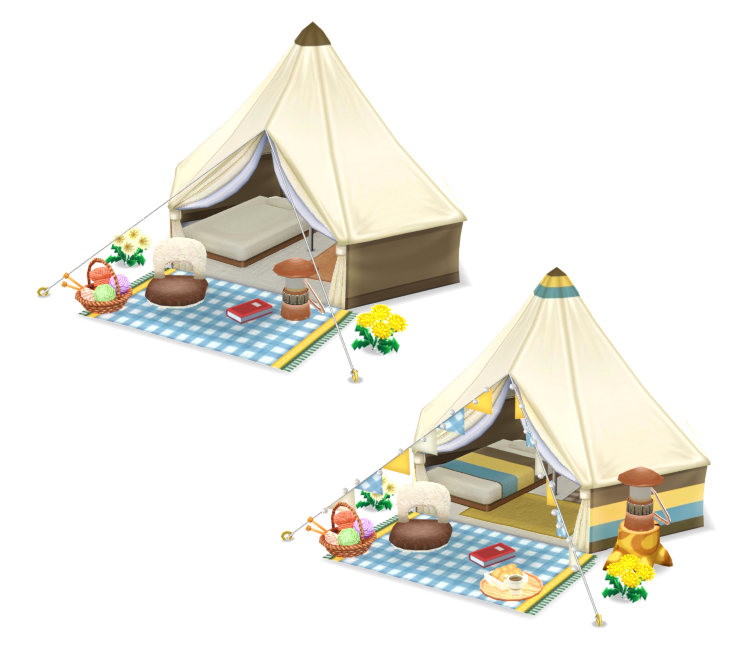 Mobile - Animal Crossing: Pocket Camp - Natural Tent - The ...