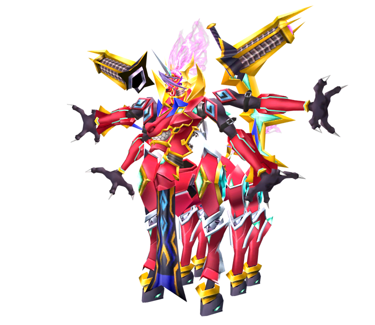 Mobile - Digimon Links - Kentaurosmon X - The Models Resource