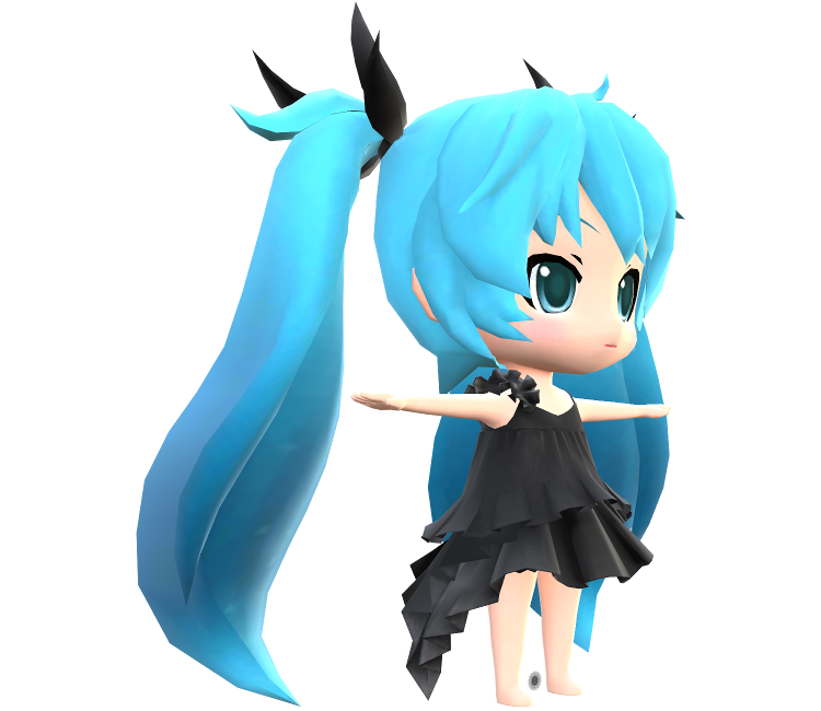 3DS - Hatsune Miku: Project Mirai 2 - Miku (Deep Sea Girl) - The Models ...