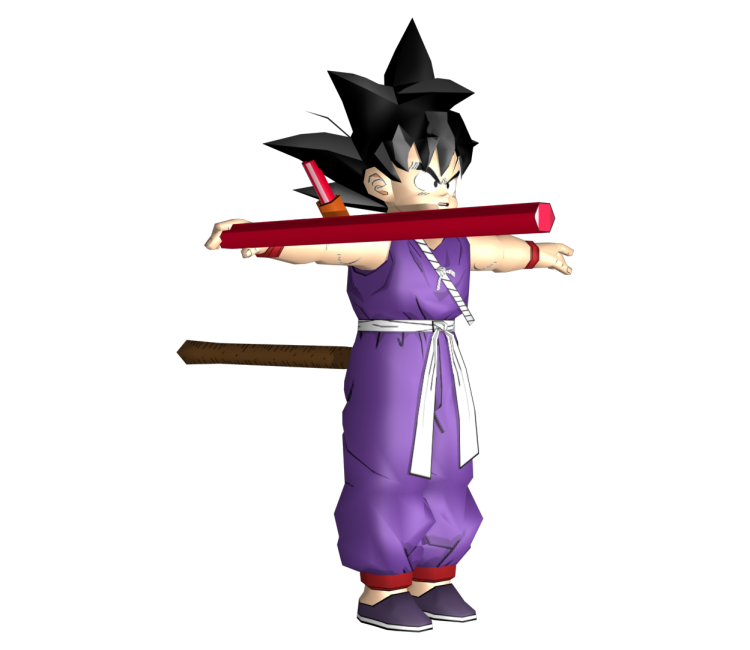 Playstation 2 Dragon Ball Z Budokai 3 Kid Goku The Models Resource