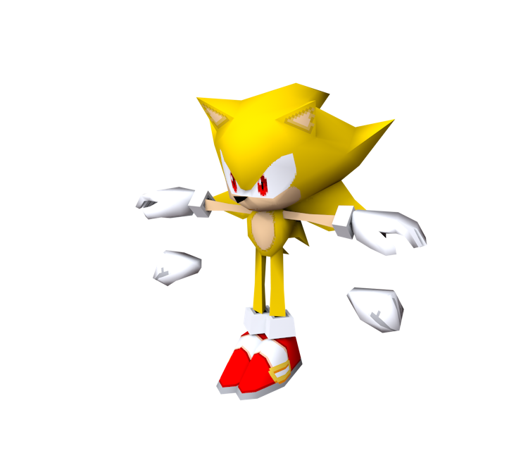 DS / DSi - Sonic Colors - Super Sonic - The Models Resource