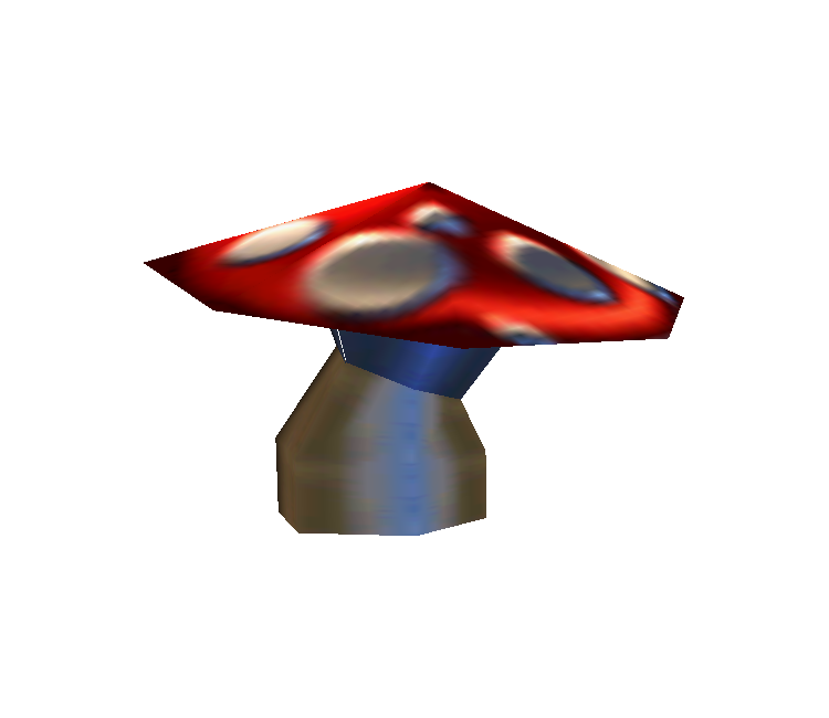 Nintendo 64 - Donkey Kong 64 - Mushroom - The Models Resource