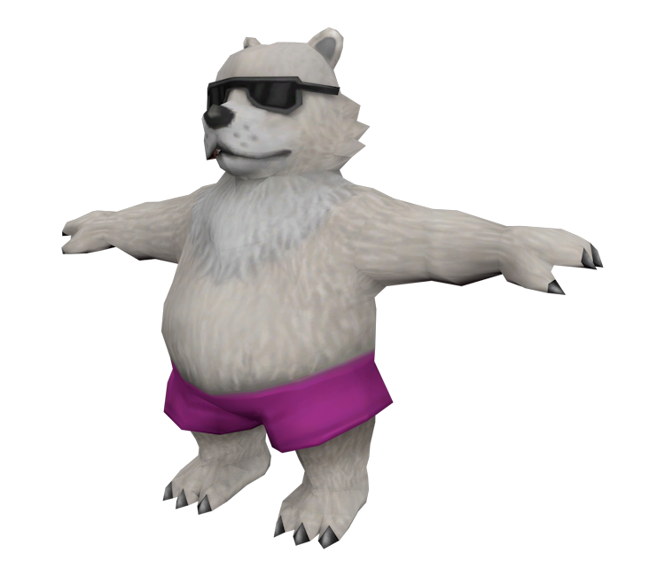 Wii - Super Smash Bros. Brawl - Polar Bear - The Models Resource