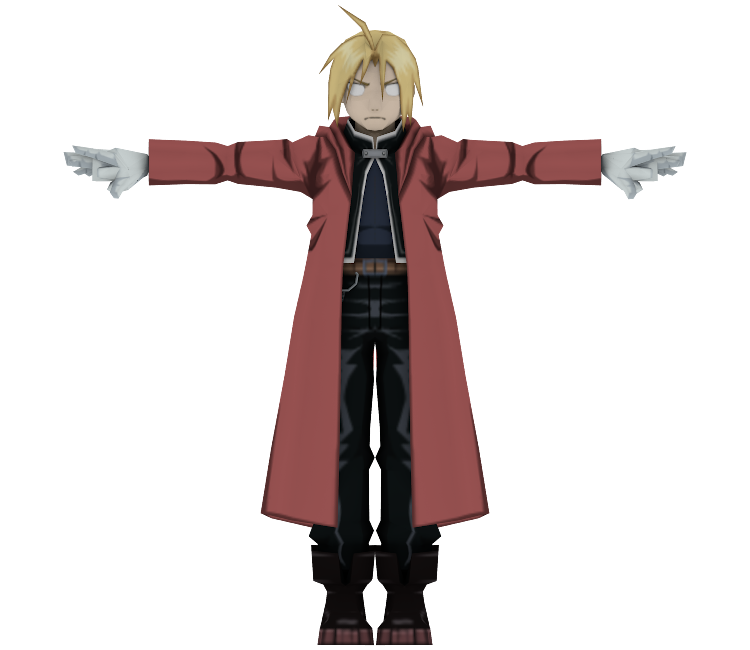 PSP - Fullmetal Alchemist: Brotherhood - Edward (v1) - The Models Resource