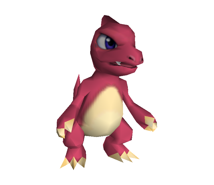 Nintendo 64 - Pokémon Stadium 2 - 005 - Charmeleon - The Models Resource