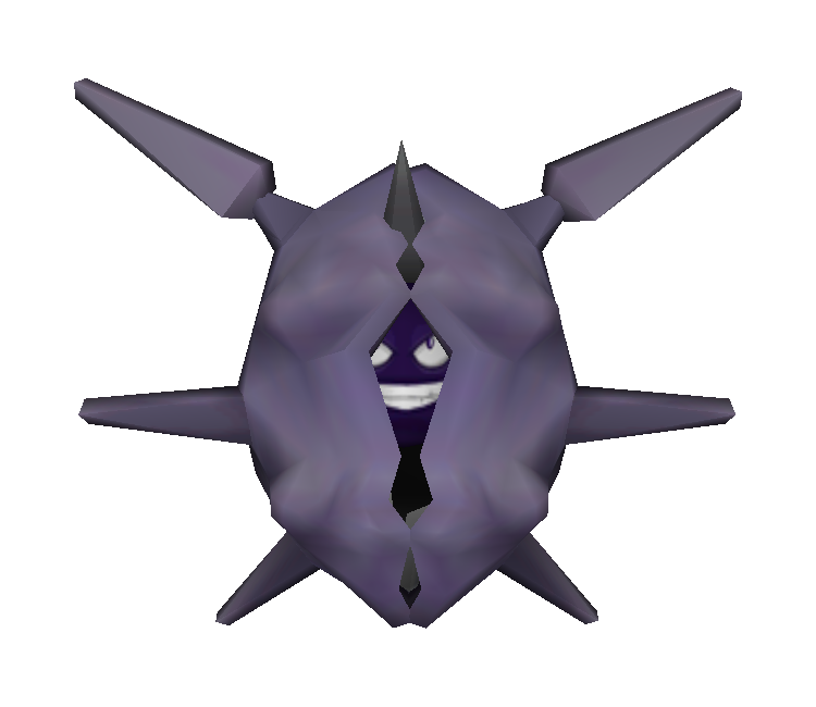 Nintendo 64 - Pokémon Stadium 2 - 091 - Cloyster - The Models Resource