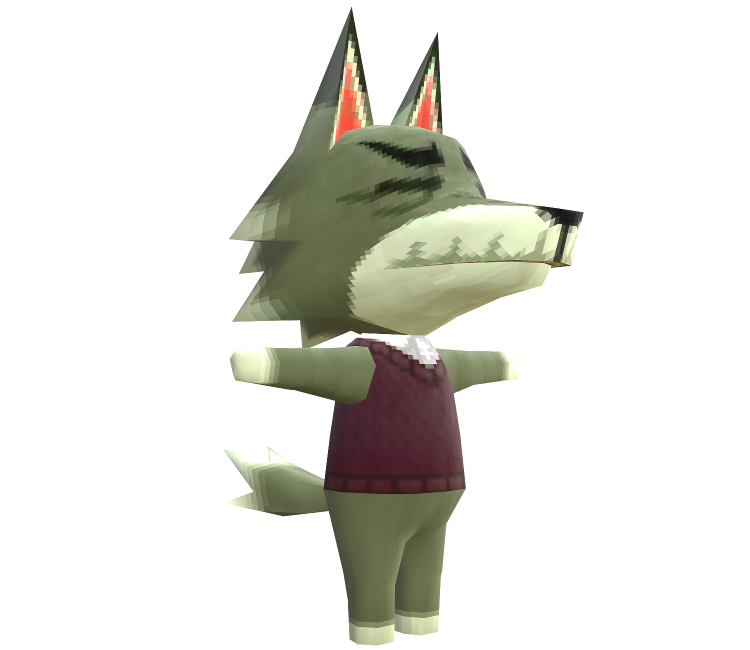 3DS - Animal Crossing: New Leaf - Dobie - The Models Resource