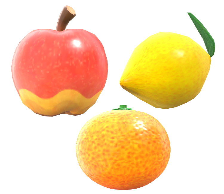 Wii U - Mario Kart 8 - Fruit - The Models Resource