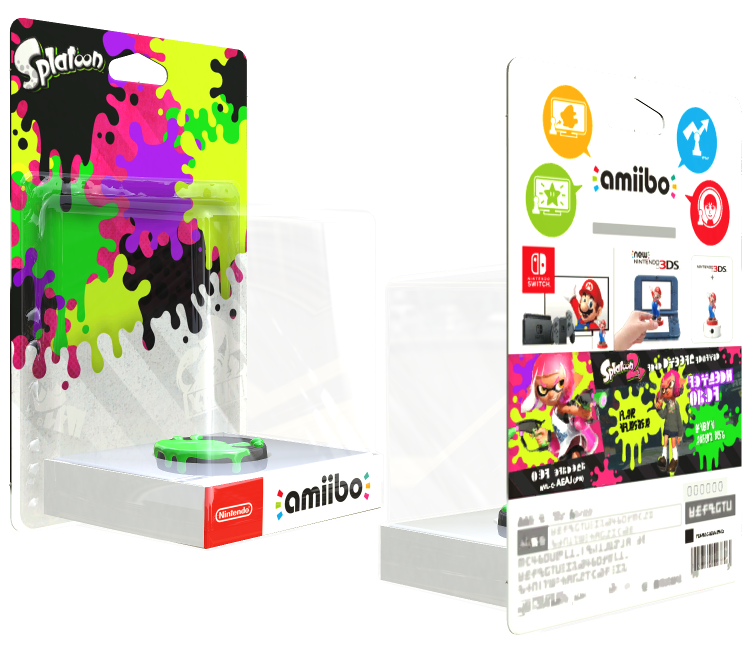 Nintendo Switch - Splatoon 2 - amiibo Box - The Models Resource