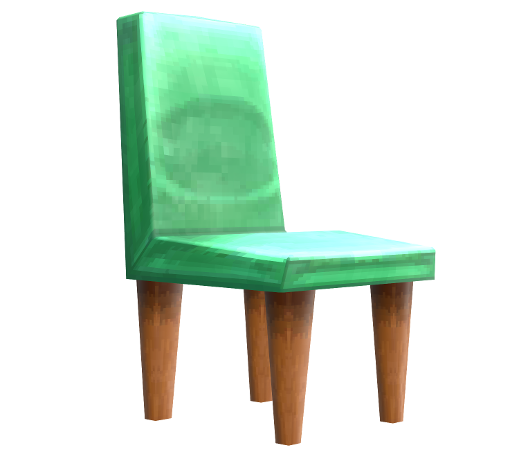 3DS - Animal Crossing: New Leaf - Common Chair - The Models Resource