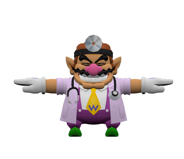 Mobile - Dr. Mario World - Dr. Wario - The Models Resource