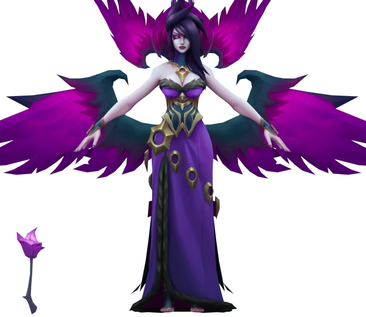 PC / Computer - League of Legends - Morgana (v2) - The Models Resource