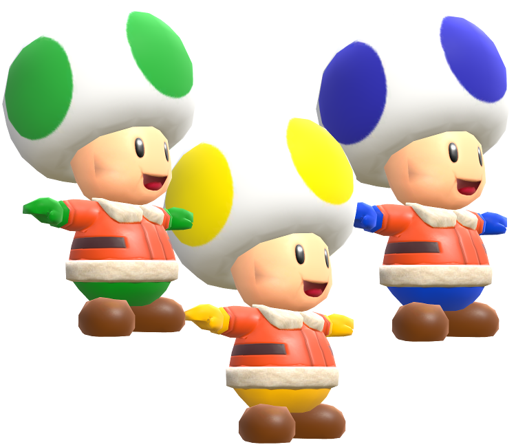 Wii U Mario Kart 8 Toad Snow Suit The Models Resource 5439