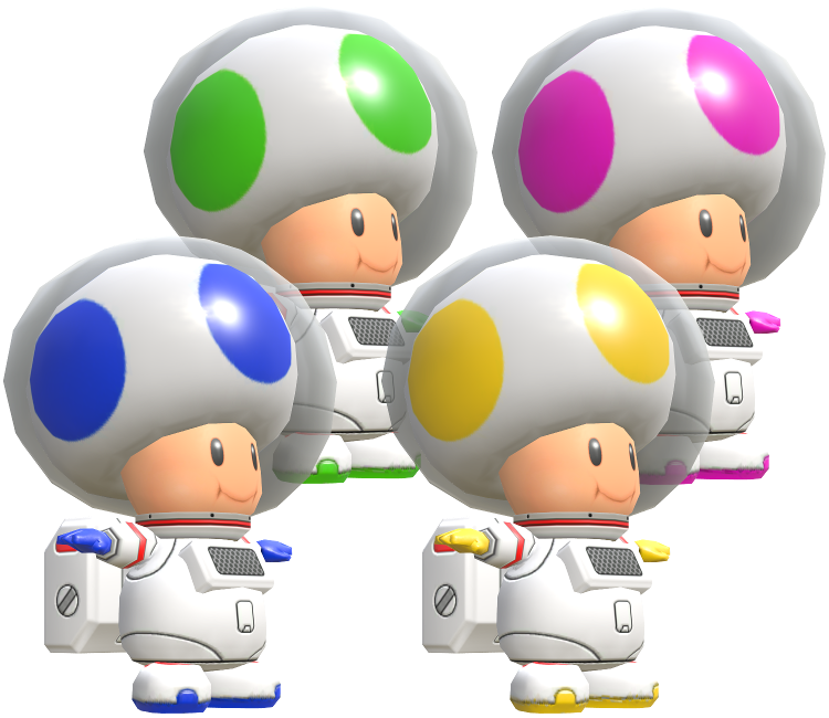 Wii U Mario Kart 8 Toad Space Suit The Models Resource 1199