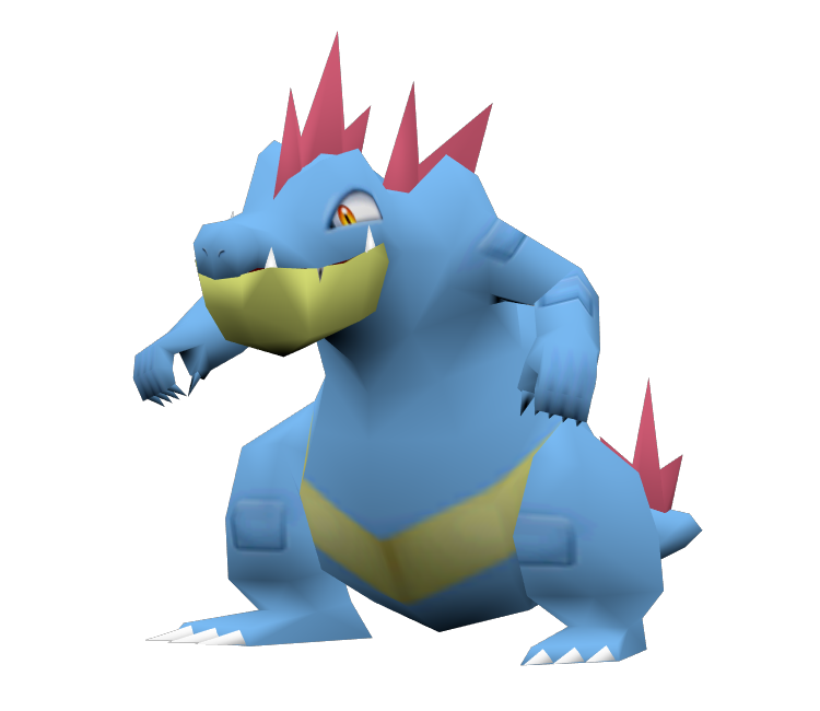 Nintendo 64 Pokémon Stadium 2 160 Feraligatr The