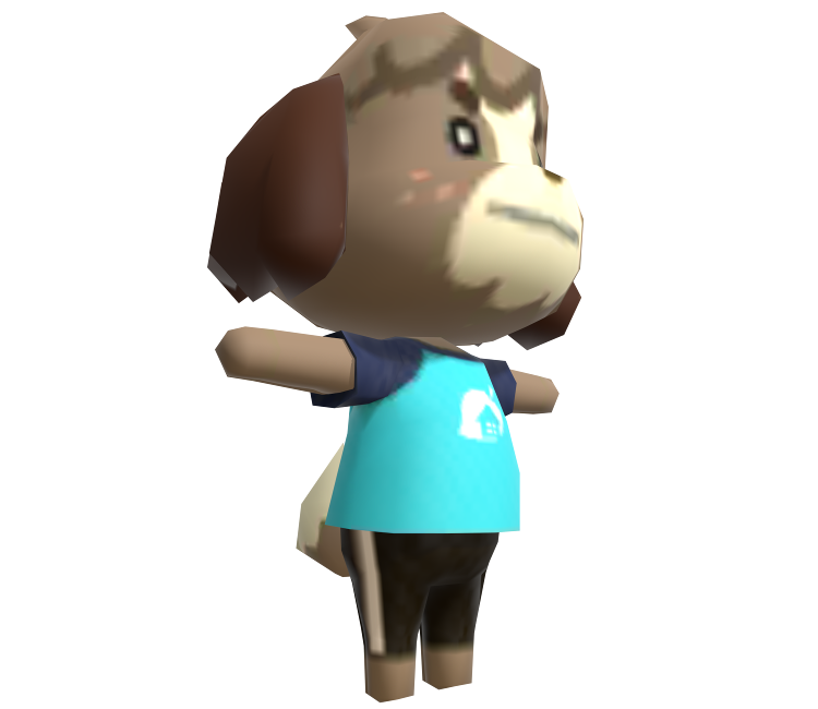 3DS - Animal Crossing: Happy Home Designer - Digby - The Models Resource