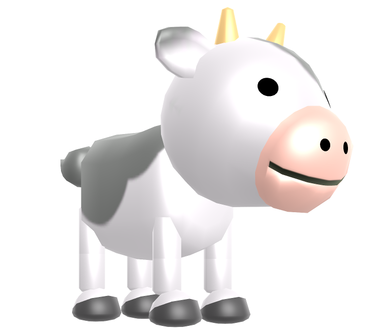 Wii Wii Party Cow The Models Resource